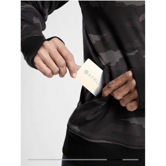 ATHLETA Women's Full Zip Triumph Camo Printed Hoodie SIZE‎ SMALL Camo NWT - Picture 5 of 12